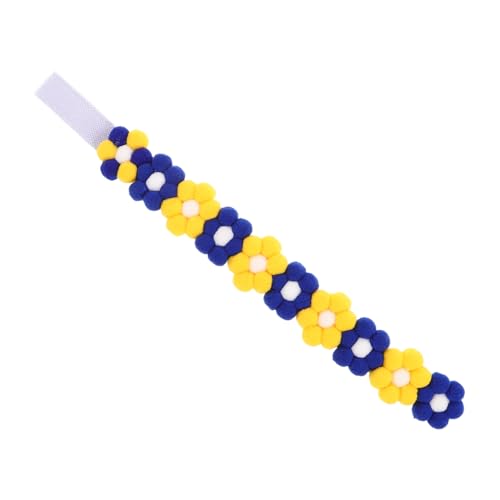 HIAKDOFT Verstellbares Haustierblumenhalsband für Hunde und Katzen Leichtes Komfortables Design mit Weichem Kunstblumenmotiv Geeignet für Verschiedene für Alltag und Besondere Anlässe HIAKDOFT Verstellbares Haustierblumenhalsband für Hunde und Katzen Leichtes Komfortables Design mit Weichem Kunstblumenmotiv Geeignet für Verschiedene für Alltag und Besondere Anlässe von HIAKDOFT