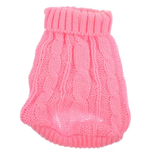 HIAKDOFT Warmer Hundepullover für Kleine Hunde Elastischer Rollkragenpullover aus Weicher Maschinenwaschbar Dekorativer Welpenpullover für Kalte Tage HIAKDOFT Warmer Hundepullover für Kleine Hunde Elastischer Rollkragenpullover aus Weicher Maschinenwaschbar Dekorativer Welpenpullover für Kalte Tage von HIAKDOFT