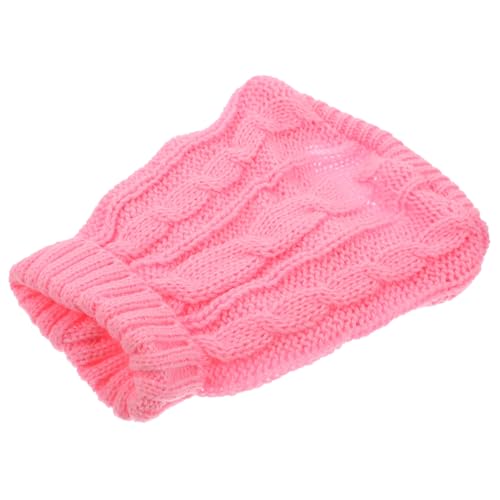 HIAKDOFT Warmer Hundepullover mit Elastischem Turtleneck Weiches Material für Kleine Hunde Geeignet Einfach Anzuziehen Stylischer Outdoor-Pullover für Haustiere im Winter Rosa HIAKDOFT Warmer Hundepullover mit Elastischem Turtleneck Weiches Material für Kleine Hunde Geeignet Einfach Anzuziehen Stylischer Outdoor-Pullover für Haustiere im Winter Rosa von HIAKDOFT