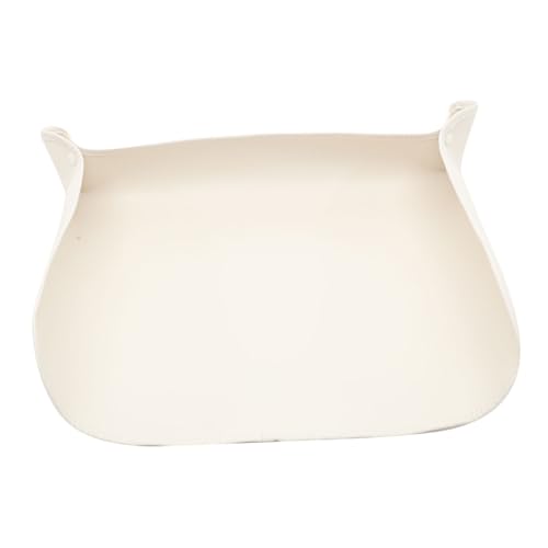 HIAKDOFT wasserdichte rutschfeste Haustier futtermatte für Hunde und Katzen Schmutzabweisende Napfunterlage Dekorative Futterplatzmatte Leicht zu Reinigen Groß von HIAKDOFT