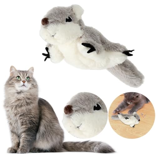 Katzenspielzeug Vogel Interaktives Katzenspielzeug Flatternder Vogel, für erwachsene Hauskatzen,Wiederaufladbar und waschbar,Tolles Vogelspielzeug für Katzen und Kätzchen zum Beißen und Treten (weiß) Katzenspielzeug Vogel Interaktives Katzenspielzeug Flatternder Vogel, für erwachsene Hauskatzen,Wiederaufladbar und waschbar,Tolles Vogelspielzeug für Katzen und Kätzchen zum Beißen und Treten (weiß) von HIAME
