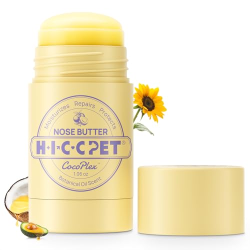 HICC PET Nasenbalsam für Hunde und Katzen – spendet Feuchtigkeit, repariert und beruhigt trockene/rissige Nasen – Hundeschnauzen-Beruhiger mit fermentiertem Kokosnussöl, Hundenasenbutter für die tägli HICC PET Nasenbalsam für Hunde und Katzen – spendet Feuchtigkeit, repariert und beruhigt trockene/rissige Nasen – Hundeschnauzen-Beruhiger mit fermentiertem Kokosnussöl, Hundenasenbutter für die tägli von HICC PET