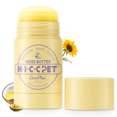 HICC PET Nasenbalsam für Hunde und Katzen – spendet Feuchtigkeit, repariert und beruhigt trockene/rissige Nasen – Hundeschnauzen-Beruhiger mit fermentiertem Kokosnussöl HICC PET Nasenbalsam für Hunde und Katzen – spendet Feuchtigkeit, repariert und beruhigt trockene/rissige Nasen – Hundeschnauzen-Beruhiger mit fermentiertem Kokosnussöl von HICC PET