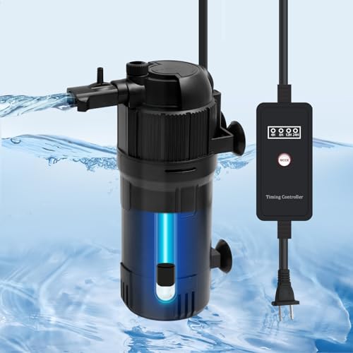 HIKPEED Aquariumfilter für Aquarien mit einem Fassungsvermögen von 3 bis 122 Litern HIKPEED Aquariumfilter für Aquarien mit einem Fassungsvermögen von 3 bis 122 Litern von HIKPEED
