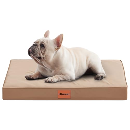 HIMEET Wasserdichtes Hundebett mit Kunststoffauskleidung, für den Außenbereich, mittelgroß, 76,2 cm, waschbar mit abnehmbarem Bezug für Kiste, weiche, orthopädische Welpenbox-Auskleidung für HIMEET Wasserdichtes Hundebett mit Kunststoffauskleidung, für den Außenbereich, mittelgroß, 76,2 cm, waschbar mit abnehmbarem Bezug für Kiste, weiche, orthopädische Welpenbox-Auskleidung für von HIMEET