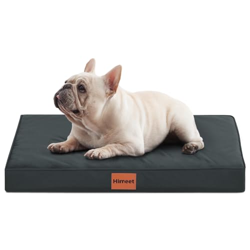HIMEET Wasserdichtes Hundebett mit Kunststoffauskleidung, mittelgroße Hunde, 76,2 cm, waschbar mit abnehmbarem Bezug für Kiste, weiche, orthopädische Welpenbox-Auskleidung für Hundehütte, mittelgroße HIMEET Wasserdichtes Hundebett mit Kunststoffauskleidung, mittelgroße Hunde, 76,2 cm, waschbar mit abnehmbarem Bezug für Kiste, weiche, orthopädische Welpenbox-Auskleidung für Hundehütte, mittelgroße von HIMEET