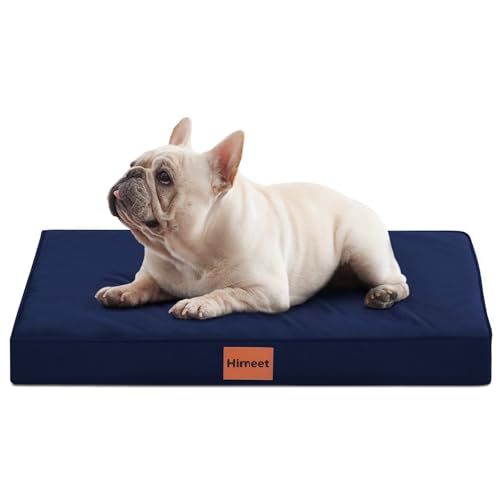HIMEET Wasserdichtes Hundebett mit Kunststoffauskleidung, mittelgroße Hunde, 76,2 cm, waschbar mit abnehmbarem Bezug für Kiste, weiche, orthopädische Welpenbox-Auskleidung für Hundehütte, mittelgroße HIMEET Wasserdichtes Hundebett mit Kunststoffauskleidung, mittelgroße Hunde, 76,2 cm, waschbar mit abnehmbarem Bezug für Kiste, weiche, orthopädische Welpenbox-Auskleidung für Hundehütte, mittelgroße von HIMEET