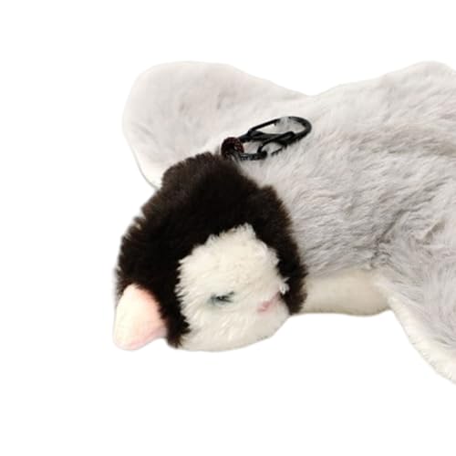 HIMS Katzenspielzeug Vogel Simuliertes Zwitscherndes, Fliegender Vogel Katzenspielzeug 3 Modi, Interaktives Katzenspielzeug Mit Katzenminze, Flatterndes Vogel Katzenspielzeug (F) von HIMS