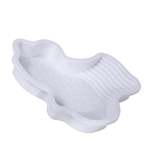 Geräumiger Wasserbehälter mit Schale, rutschfeste Leiter, Futternapf für und Bodenarten, Schildkröten-Schüssel mit Design von HINAYOSAN