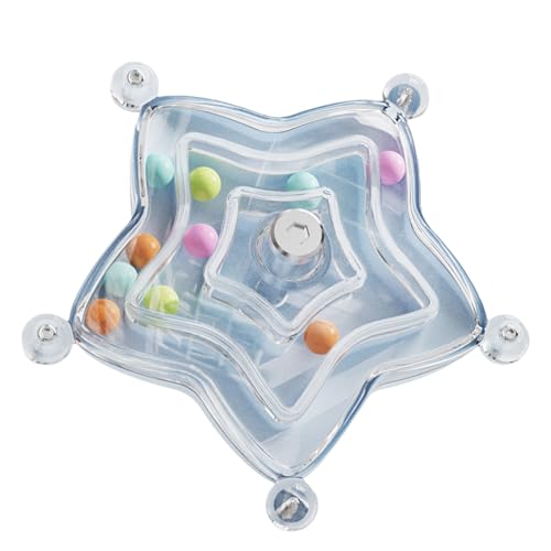HINAYOSAN Drehbares Vogel-Kaurad mit Geräuschmacher, Polypropylen, für Papageien, Spielzeug für geistige Stimulation von HINAYOSAN