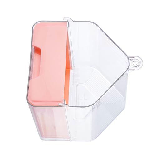 HINAYOSAN Vogeltränke Käfigaufsätze für kleine und Papageienvögel, transparent, hängende Vogelbadewanne für Papageien und Wellensittiche, leicht zu reinigende Papageienbadewanne HINAYOSAN Vogeltränke Käfigaufsätze für kleine und Papageienvögel, transparent, hängende Vogelbadewanne für Papageien und Wellensittiche, leicht zu reinigende Papageienbadewanne von HINAYOSAN