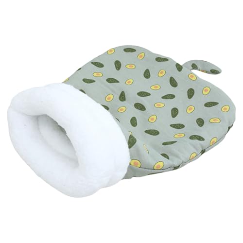 HINAYOSAN Warme Winter-Katzen-Bettwäsche, weich, waschbar, Haustier-Schlafsack für drinnen und draußen, tragbares Design, Cartoon-Muster, Ruhebett, Haustierschlafsack HINAYOSAN Warme Winter-Katzen-Bettwäsche, weich, waschbar, Haustier-Schlafsack für drinnen und draußen, tragbares Design, Cartoon-Muster, Ruhebett, Haustierschlafsack von HINAYOSAN