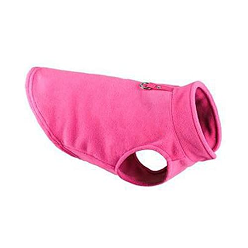 Hundepullover für den Winter, für kleine Hunde, warmer Pullover, Mantel, Outfit für Katzen, weiche Fleece-Jacken für ärmellose Ärmel mit Geschirr Hundepullover für den Winter, für kleine Hunde, warmer Pullover, Mantel, Outfit für Katzen, weiche Fleece-Jacken für ärmellose Ärmel mit Geschirr von HINAYOSAN