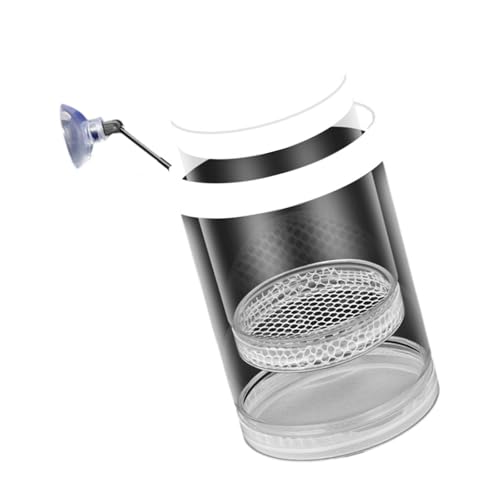 Schwimmende Fischzuchtbox, Netz-Design, sichere Fisch-Lebensraum-Isolationsbehälter für Braten und Garnelen, einfache Einrichtung, kompakt für Aquarien, Zuchtbehälter für Bruttiere Schwimmende Fischzuchtbox, Netz-Design, sichere Fisch-Lebensraum-Isolationsbehälter für Braten und Garnelen, einfache Einrichtung, kompakt für Aquarien, Zuchtbehälter für Bruttiere von HINAYOSAN