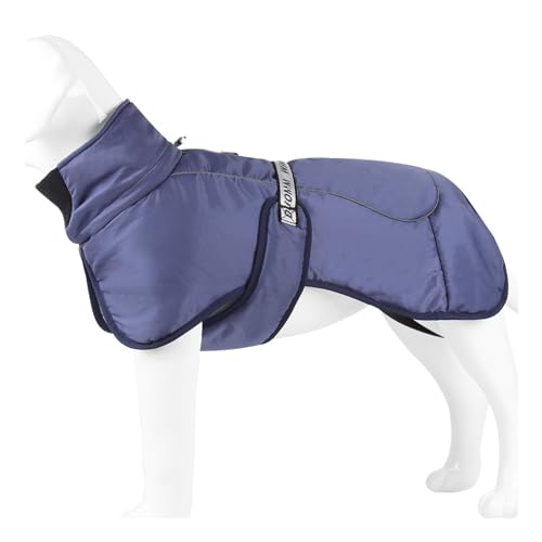 Warme Winter-Hundekleidung für kaltes Wetter, dicker Overall, winddicht, Welpen-Jumpsuits mit Zughaken, Haustierjacken, wasserdichter Mantel, wasserdichte Kleidung Warme Winter-Hundekleidung für kaltes Wetter, dicker Overall, winddicht, Welpen-Jumpsuits mit Zughaken, Haustierjacken, wasserdichter Mantel, wasserdichte Kleidung von HINAYOSAN