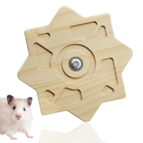 Rotierendes Kauspielzeug für Chinchillas, Kaurad für Hamster, für die Zähne, natürliches Holz, Bereicherung, interaktives Spielzeug, Hängeübung für den Käfig, Spinner-Zubehör, Rad für Kaninchen Rotierendes Kauspielzeug für Chinchillas, Kaurad für Hamster, für die Zähne, natürliches Holz, Bereicherung, interaktives Spielzeug, Hängeübung für den Käfig, Spinner-Zubehör, Rad für Kaninchen von HINGTAI