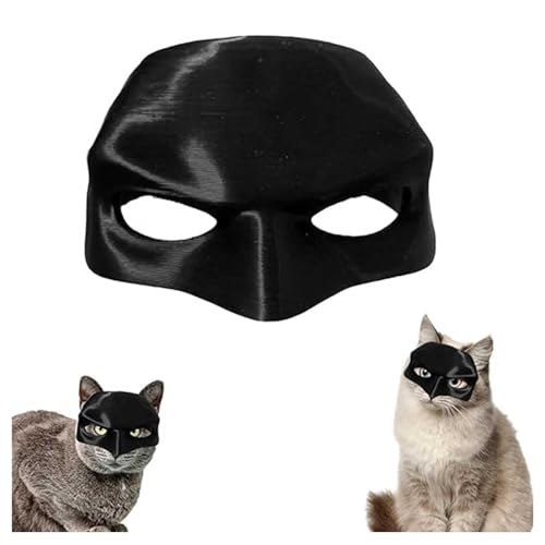 HINNVCL Katze Fledermaus Maske, Katze Fledermaus Cosplays Hut, Fledermaus Maske für Katze, Batcat Halloween Kostüme, Halloween Kostüme Zubehör für Katzen, 3D Gedruckt Katze Fledermaus Maske, Katze HINNVCL Katze Fledermaus Maske, Katze Fledermaus Cosplays Hut, Fledermaus Maske für Katze, Batcat Halloween Kostüme, Halloween Kostüme Zubehör für Katzen, 3D Gedruckt Katze Fledermaus Maske, Katze von HINNVCL