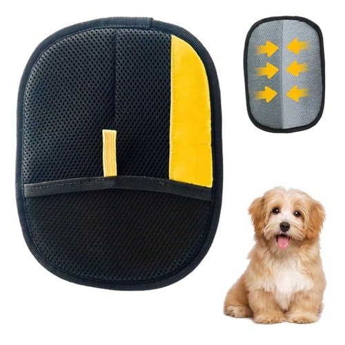 HINNVCL Tierhaarentfernungshandschuh für Katzen & Hunde, neues Upgrade, effiziente Fellpflege-Handschuhe für Tierhaare, Katzenpflege-Handschuhe zur Haarentfernung, wiederverwendbarer HINNVCL Tierhaarentfernungshandschuh für Katzen & Hunde, neues Upgrade, effiziente Fellpflege-Handschuhe für Tierhaare, Katzenpflege-Handschuhe zur Haarentfernung, wiederverwendbarer von HINNVCL