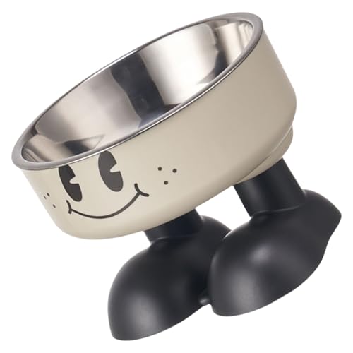 Erhöhte Haustier Fütterungsschale Mit Ergonomischen Konstruktionen Großer Kapazität Edelstahl Futtermittel Für Kleine Hund Und Katzen Edelstahlkatzen Schale Erhöhte Haustier Fütterungsschale Mit Ergonomischen Konstruktionen Großer Kapazität Edelstahl Futtermittel Für Kleine Hund Und Katzen Edelstahlkatzen Schale von HIOPOIUYT