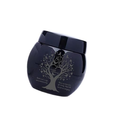 HIOPOIUYT Elegante Gedenkbox Für PET Erinnerungen Oder Menschliche Asche Storage Rostbezogene Metallasche Pelze Jar Einäscherung Urne Pet Hair Memorial Urne HIOPOIUYT Elegante Gedenkbox Für PET Erinnerungen Oder Menschliche Asche Storage Rostbezogene Metallasche Pelze Jar Einäscherung Urne Pet Hair Memorial Urne von HIOPOIUYT