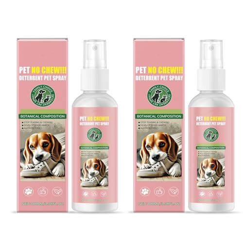 HIOPOIUYT NoChew-Lösung zum Schutz von Möbeln, Schuhen und anderen Wertsachen, 100 ml, 2 Flaschen von HIOPOIUYT
