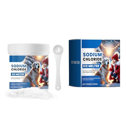HIOPOIUYT Tragbarer PET Schnee Entferner 100G Reisegröße Effektiver Schmelzengeis Effektiver Und Schnee Dissolver Für Haustiere von HIOPOIUYT