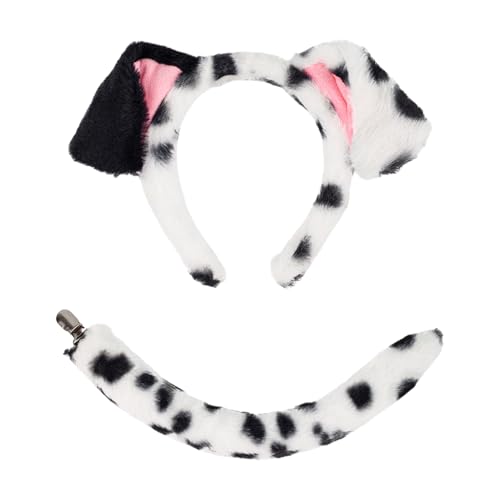 Hunde Rollenspiel Kostüm Set Mit Stirnband Schwanz Bowtie Nasenrock Halloween Hunde Outfit Accessoire Für Kinder Hunde Rollenspiel Kostüm Set Mit Stirnband Schwanz Bowtie Nasenrock Halloween Hunde Outfit Accessoire Für Kinder von HIOPOIUYT