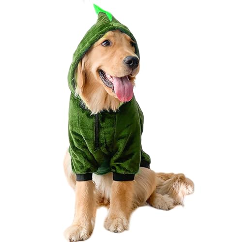 Schöne Dinosaurierkostüm Für Große Hunde Modehunde Fleece Pullover Kleidung Halloween Kostüm Stage Show Dressing Anzug von HIOPOIUYT