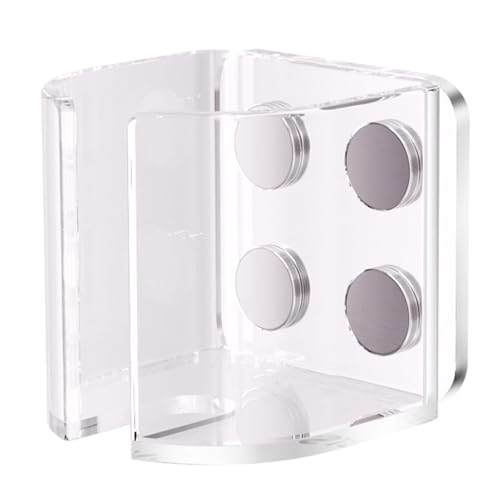 Transparente Halterung für Hamster-Wasserspender mit starken Magneten für Käfige, Tanks und Gehege, passend für Nagetiere, Igel, Hamster, Wasserflaschenhalter Transparente Halterung für Hamster-Wasserspender mit starken Magneten für Käfige, Tanks und Gehege, passend für Nagetiere, Igel, Hamster, Wasserflaschenhalter von HIOPOIUYT
