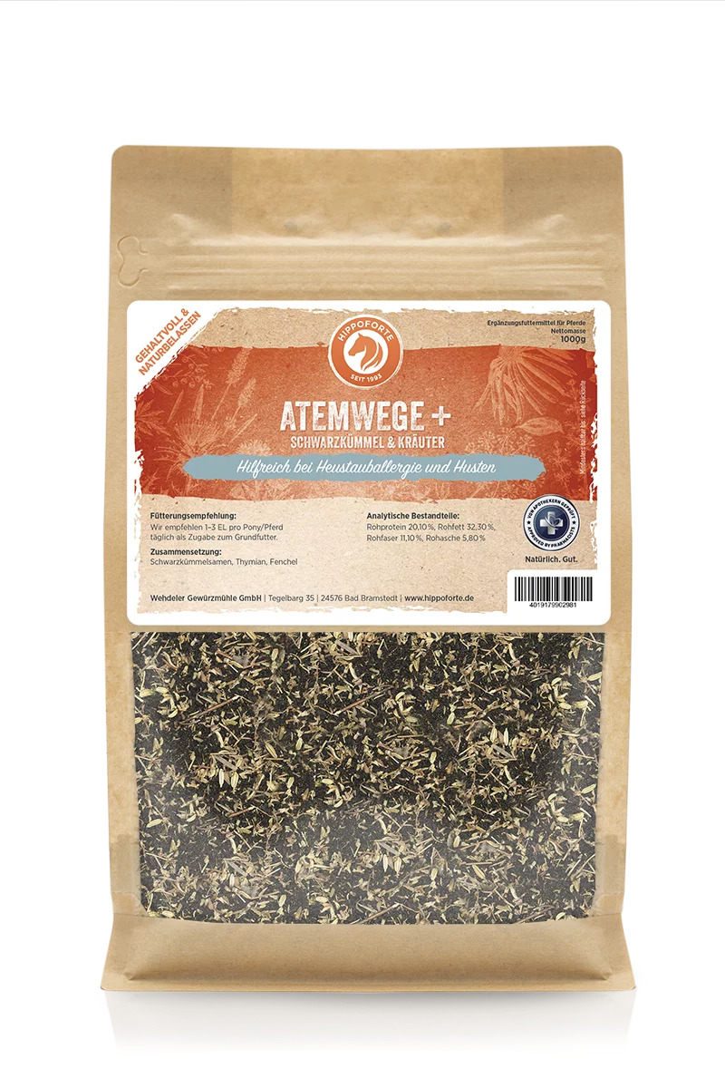 Hippoforte Atemwege+ 1 kg Kräutermischung für die Atemwege Hippoforte Atemwege+ 1 kg Kräutermischung für die Atemwege von HIPPOFORTE