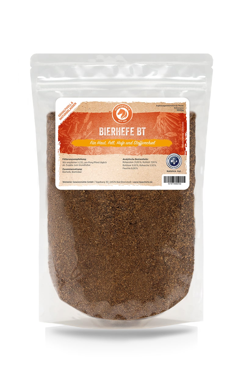 Hippoforte Bierhefe Bt 1 kg Für Fell, Haut & Hufe Hippoforte Bierhefe Bt 1 kg Für Fell, Haut & Hufe von HIPPOFORTE