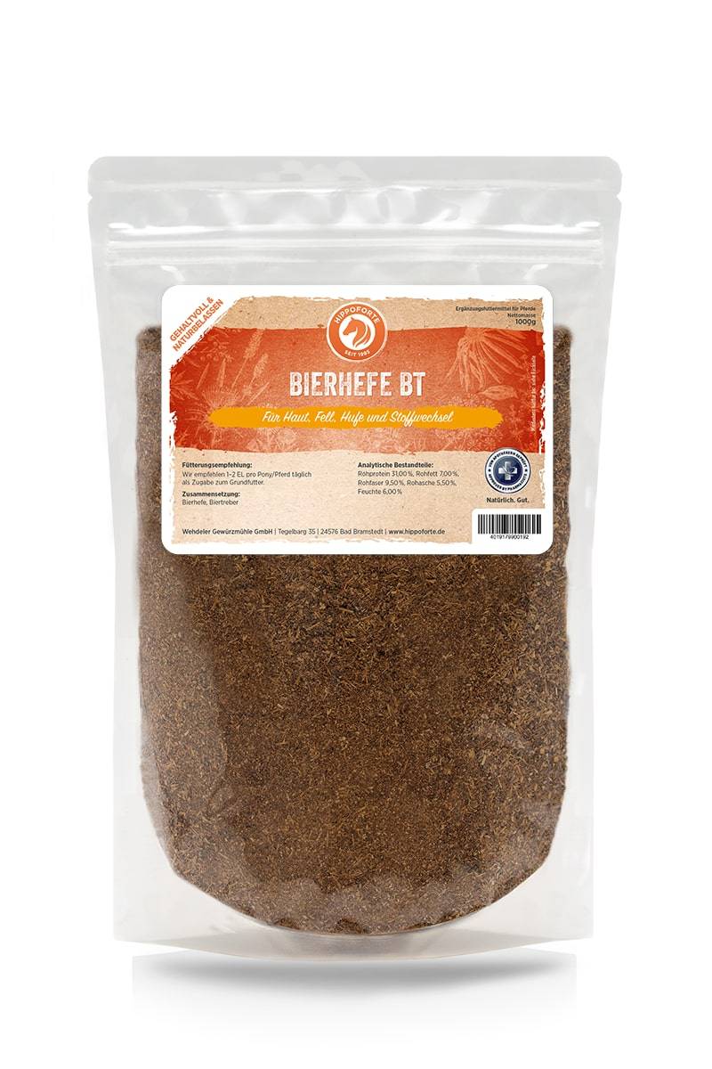 Hippoforte Bierhefe Bt 1 kg Für Fell, Haut & Hufe Hippoforte Bierhefe Bt 1 kg Für Fell, Haut & Hufe von HIPPOFORTE