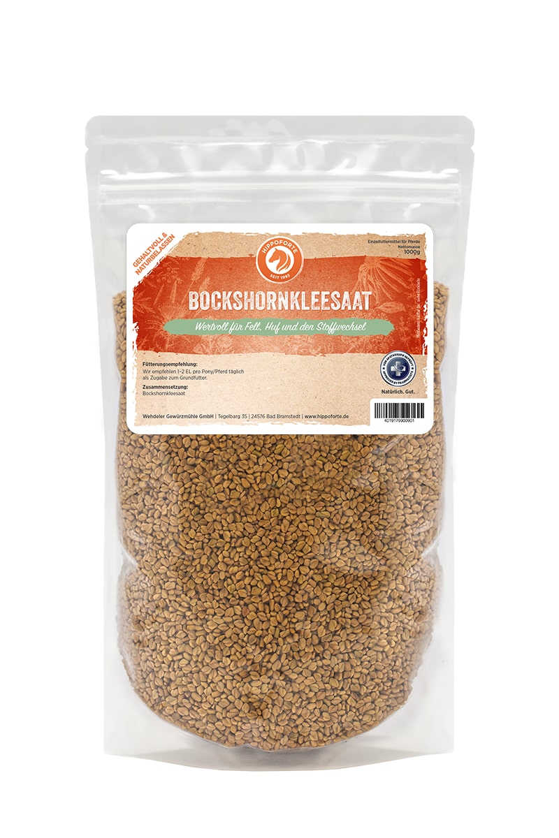Hippoforte Bockshornkleesaat 1kg 100 % Bockshornkleesaat Hippoforte Bockshornkleesaat 1kg 100 % Bockshornkleesaat von HIPPOFORTE