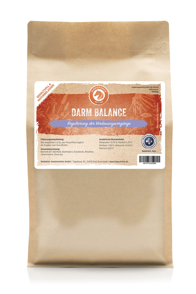 Hippoforte Darm-Balance 1 kg Kräutermischung für die Verdauung Hippoforte Darm-Balance 1 kg Kräutermischung für die Verdauung von HIPPOFORTE