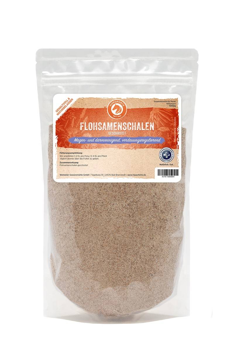 Hippoforte Flohsamenschalen 1kg Natürliche Unterstützung der Verdauung Hippoforte Flohsamenschalen 1kg Natürliche Unterstützung der Verdauung von HIPPOFORTE