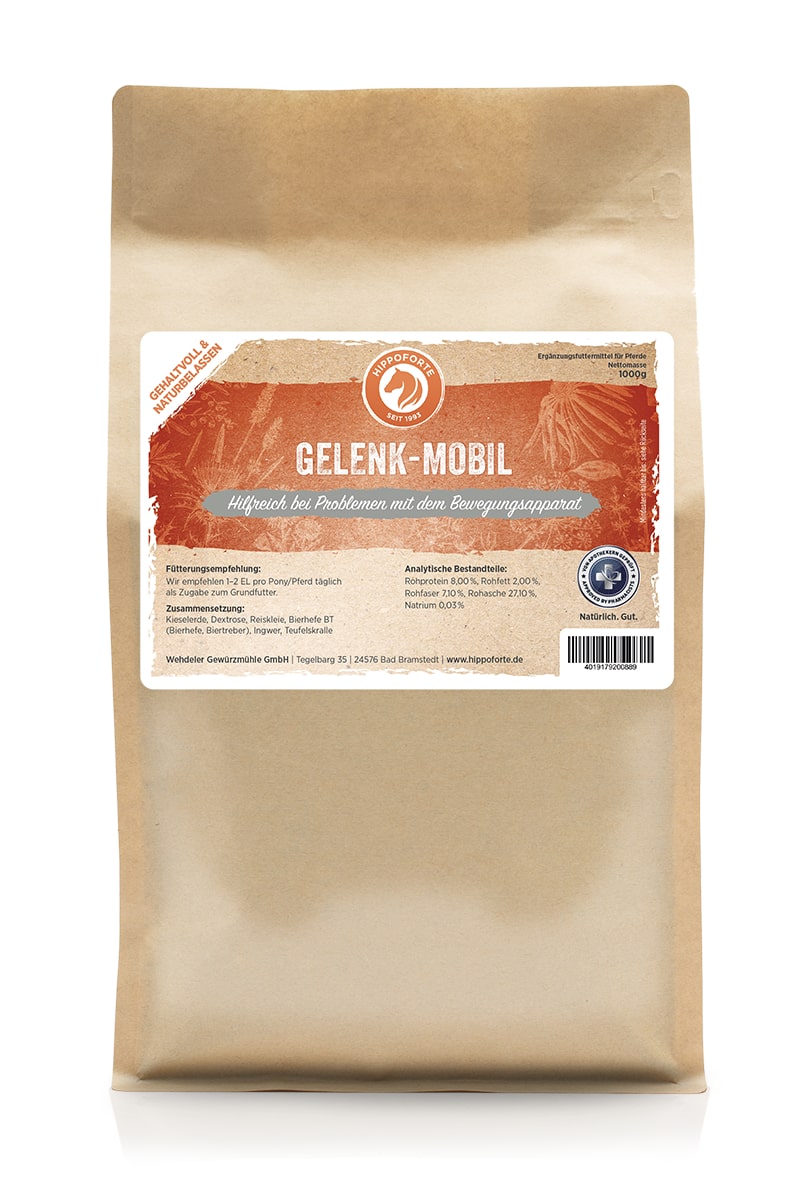 Hippoforte Gelenk-Mobil 1 kg Kräutermischung für den Bewegungsapparat Hippoforte Gelenk-Mobil 1 kg Kräutermischung für den Bewegungsapparat von HIPPOFORTE