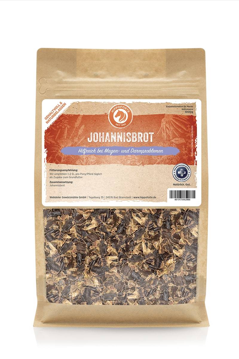 Hippoforte Johannisbrot 1 kg Bei Magen- und Darmproblemen Hippoforte Johannisbrot 1 kg Bei Magen- und Darmproblemen von HIPPOFORTE
