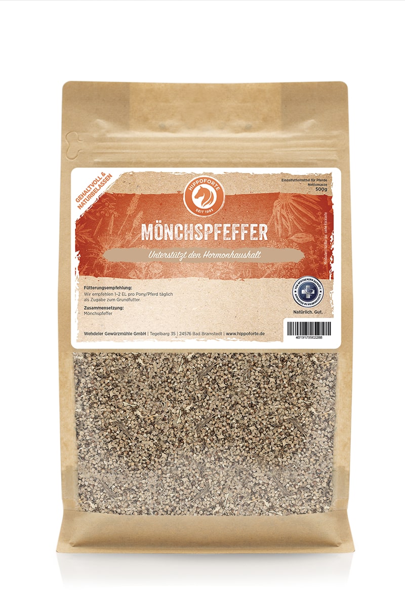 Hippoforte Mönchspfeffer 0,5 kg Bei hormoneller Dysbalance Hippoforte Mönchspfeffer 0,5 kg Bei hormoneller Dysbalance von HIPPOFORTE