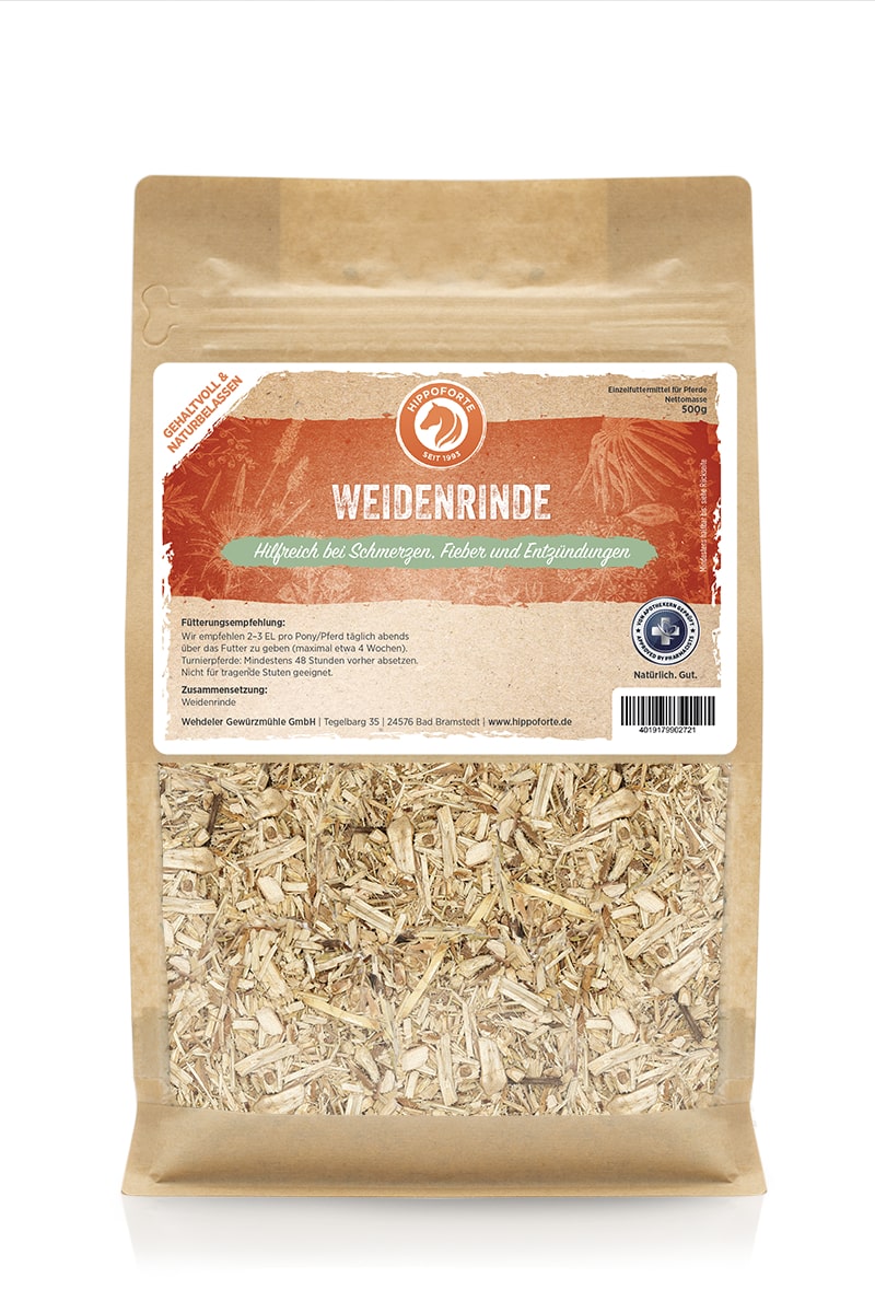 Hippoforte Weidenrinde 0,5 kg Natürlicher Strukturgeber mit Salicin Hippoforte Weidenrinde 0,5 kg Natürlicher Strukturgeber mit Salicin von HIPPOFORTE