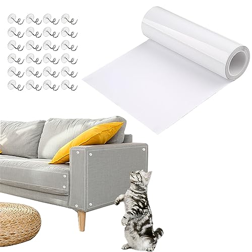 Katze Kratzschutz Sofa,20cm X 3m Selbstklebend Kratzschutzfolie,Kratzfolie Anti Kratz Tape,Selbstklebend Kratzschutzfolie,Furniture Protection Cats,Scratch Protection Katze Kratzschutz Sofa,20cm X 3m Selbstklebend Kratzschutzfolie,Kratzfolie Anti Kratz Tape,Selbstklebend Kratzschutzfolie,Furniture Protection Cats,Scratch Protection von HIQE-FL