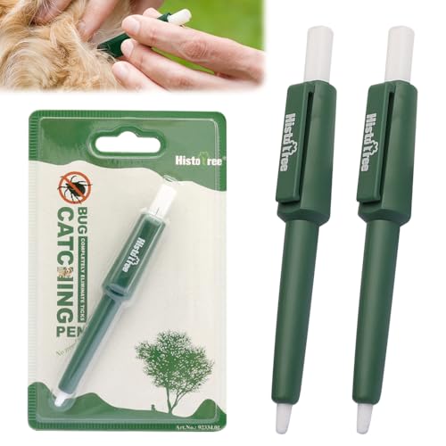 HIULLEN Zeckenschlinge, 2 Stück Zeckenzange Mensch, Effektiver Zeckenentferner, Zeckenhaken & Zeckenpinzette in Einem, Zeckenentfernungsstift für Hunde Katze Idealer Tick Remover für Zecken Jeder Größ HIULLEN Zeckenschlinge, 2 Stück Zeckenzange Mensch, Effektiver Zeckenentferner, Zeckenhaken & Zeckenpinzette in Einem, Zeckenentfernungsstift für Hunde Katze Idealer Tick Remover für Zecken Jeder Größ von HIULLEN