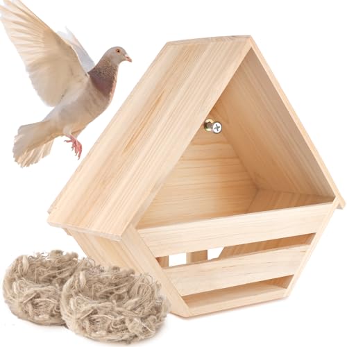 Zederntaube Nistkasten Trauer Taube Nistkasten Vogel Nistmaterial Holz Vogelhaus Unterschlupf für Vogel Taube Nistplattform Vogelhaus Draußen Garten Deko Zederntaube Nistkasten Trauer Taube Nistkasten Vogel Nistmaterial Holz Vogelhaus Unterschlupf für Vogel Taube Nistplattform Vogelhaus Draußen Garten Deko von HIYZI