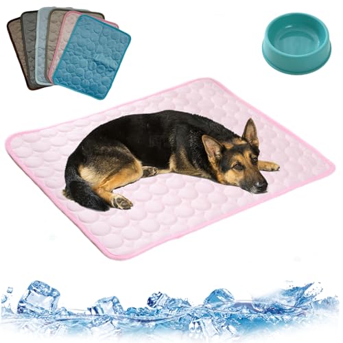 HItianya Nordseepfote KüHlmatte, KüHlmatte für Den Sommer, KüHlmatte Hund SelbstküHlend, Waschbar KüHldecke für Hunde, KüHlende Hundedecke für Kleine Grosse Hunde (A2, 2XL/150 * 100cm) von HItianya