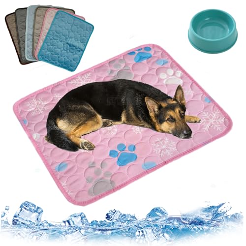 HItianya Nordseepfote KüHlmatte, KüHlmatte für Den Sommer, KüHlmatte Hund SelbstküHlend, Waschbar KüHldecke für Hunde, KüHlende Hundedecke für Kleine Grosse Hunde (A7, 2XL/150 * 100cm) von HItianya