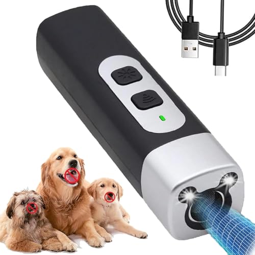 HItianya Ruhemeister Pro Hund, Ruhemeister Pro - Schonendes Ultraschall-Training FüR Ruhiges Zuhause, Verbessertes Verhalten in Sekundenschnelle (Schwarz) von HItianya