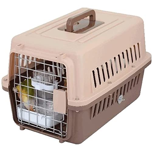 Papageienkäfig Tragbarer Reise-Vogelkäfig, spezielle Transportbox für Vögel, Verwendung im Freien, atmungsaktiver Vogelkäfig, Käfig mit Sicherheitstürschloss Vogelnest von HJDQMDHA
