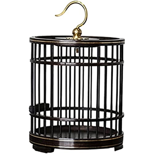 Papageienkäfig Vogelkäfig-Ornament, klassisches kreatives Retro-Handwerk, Vogelkäfig-Dekoration für Modellzimmer, Wohnzimmer, Arbeitszimmer Vogelnest von HJDQMDHA