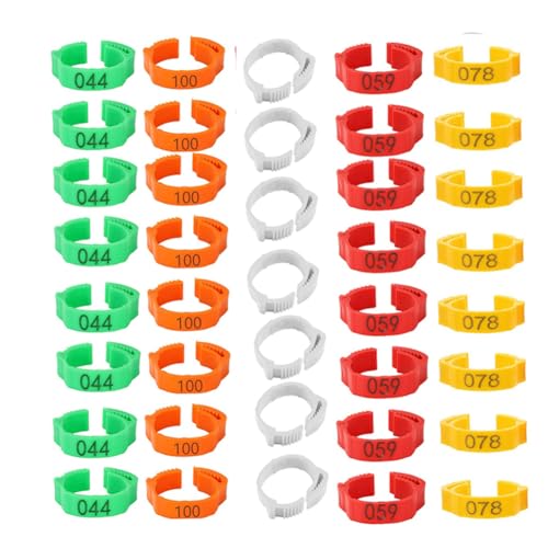 HJHLYJQBF 200/300/400/500 Stücke Tauben Kochlet Hühnerbein Label Vogel Ring Hähnchen Bein Charme Bird Accessoires Tauben versorgen Geflügel Vogel Fuß Bein Ring Ring Mixed Colors 500pcs HJHLYJQBF 200/300/400/500 Stücke Tauben Kochlet Hühnerbein Label Vogel Ring Hähnchen Bein Charme Bird Accessoires Tauben versorgen Geflügel Vogel Fuß Bein Ring Ring Mixed Colors 500pcs von HJHLYJQBF