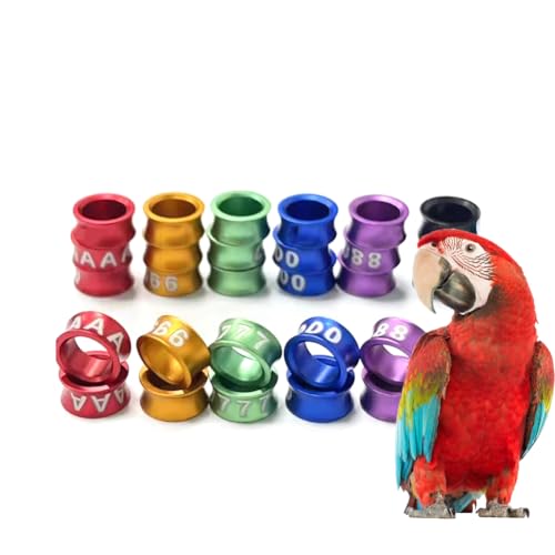 HJHLYJQBF Öffnen/geschlossener Vogelring Multi-Farb-Aluminium-Taubenbeinring 4,0 mm/4,7 mm/5,0 mm/6,0 mm/7,0 mm/8,0 mm Taubenbein Ring-Identifikation Training Identifikation Vogelfußfußring HJHLYJQBF Öffnen/geschlossener Vogelring Multi-Farb-Aluminium-Taubenbeinring 4,0 mm/4,7 mm/5,0 mm/6,0 mm/7,0 mm/8,0 mm Taubenbein Ring-Identifikation Training Identifikation Vogelfußfußring von HJHLYJQBF