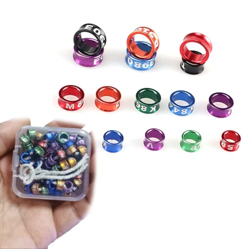 HJHLYJQBF Offen/geschlossene Aluminium -Kunststoff -Vogel -Beinring, 3,0 mm/3,5 mm/4,0 mm/4,7 mm/5,0 mm/7,0 mm/6,0 mm/6,0 mm/8,0 mm personalisierter Taubengürtel für Papageienpaarungsbeinring HJHLYJQBF Offen/geschlossene Aluminium -Kunststoff -Vogel -Beinring, 3,0 mm/3,5 mm/4,0 mm/4,7 mm/5,0 mm/7,0 mm/6,0 mm/6,0 mm/8,0 mm personalisierter Taubengürtel für Papageienpaarungsbeinring von HJHLYJQBF